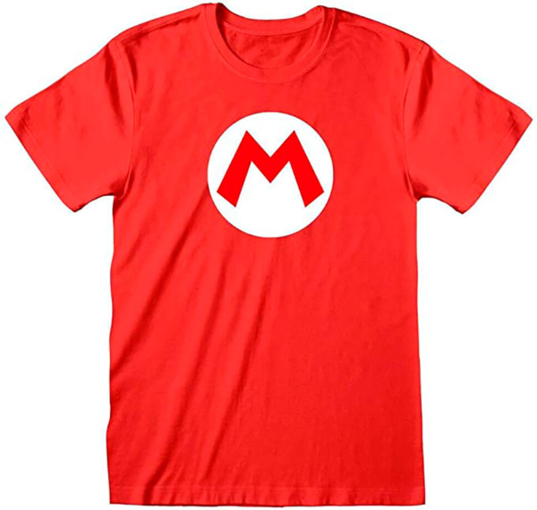 Camiseta Super Mario Bros M Rojo