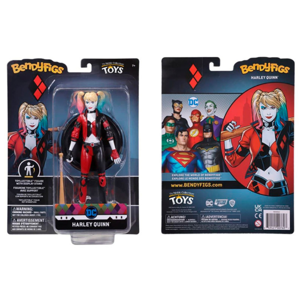 Figura Warner DC Batman Harley Quinn Bendyfigs 20 cm