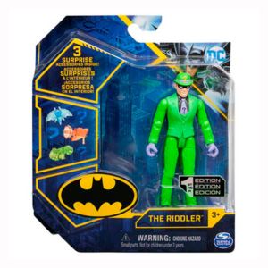 Figura Warner DC de Acción Batman Riddler 10 cm + accesorios