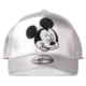 Gorra Visera Curva Disney Mickey Plata