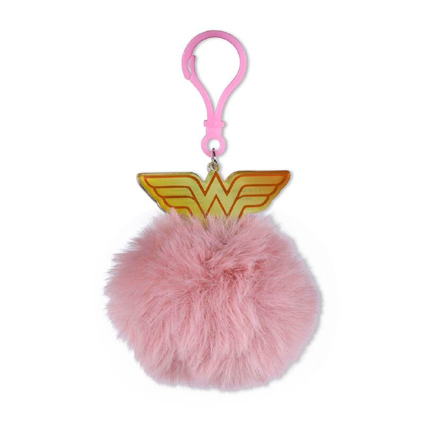 Llavero Pom Pom Wonder Woman  