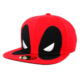 Gorra Visera Plana Deadpool Roja