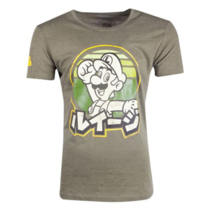 Camiseta Super Mario Luigi