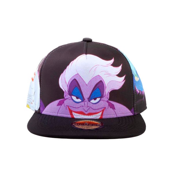 Gorra Visera Plana Ursula La Sirenita