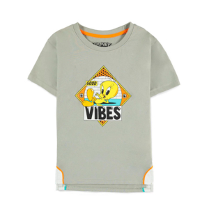 Camiseta Infantil Warner Looney Tunes Piolin Good Vibes