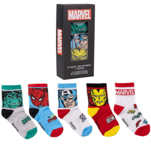 Pack Infantil Calcetines 5 Piezas Avengers