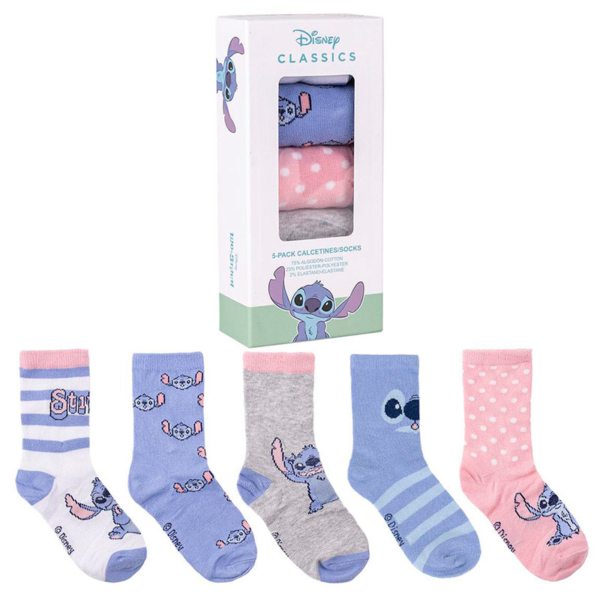 Pack Calcetines 5 Piezas Stitch