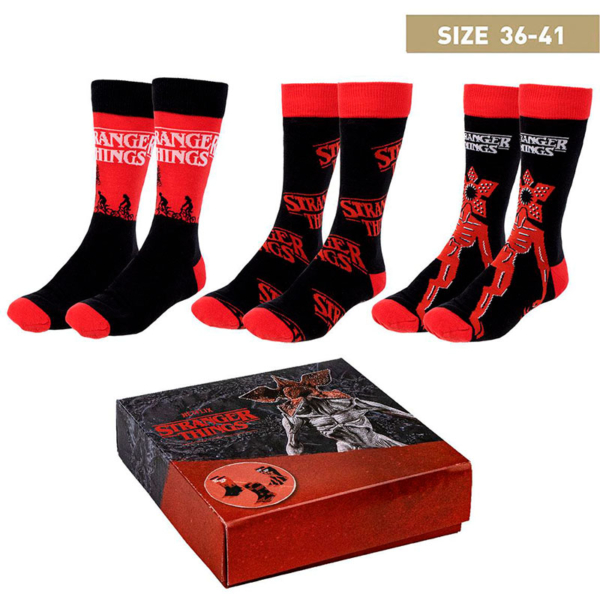 Pack Calcetines 3 Piezas Stranger Things