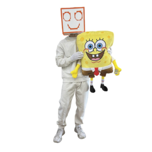 Peluche Bob Sponja Gigante 70 cm