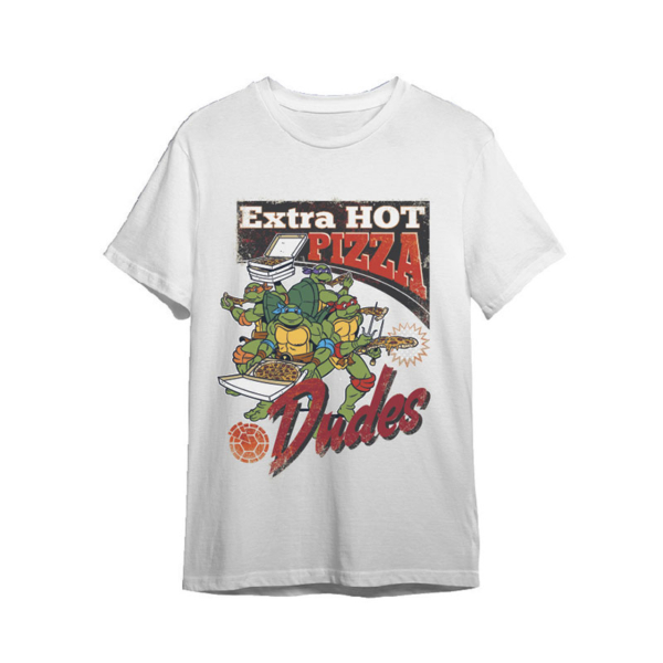 Camiseta Tortugas Ninja Extra Hot Pizza