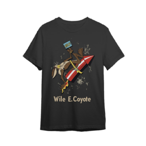 Camiseta Warner Looney Tunes Coyote Cohete