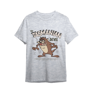 Camiseta Warner Looney Tunes Taz Gris