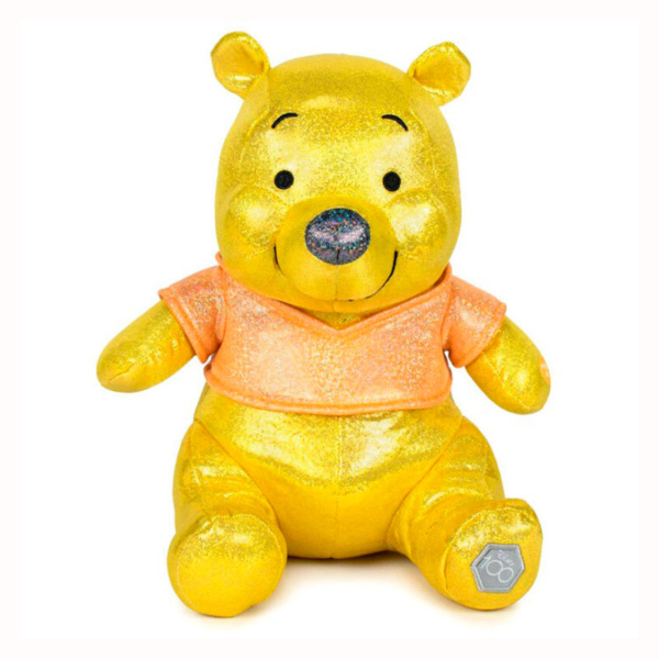 Peluche Winnie Glitter Disney 100 Aniversario