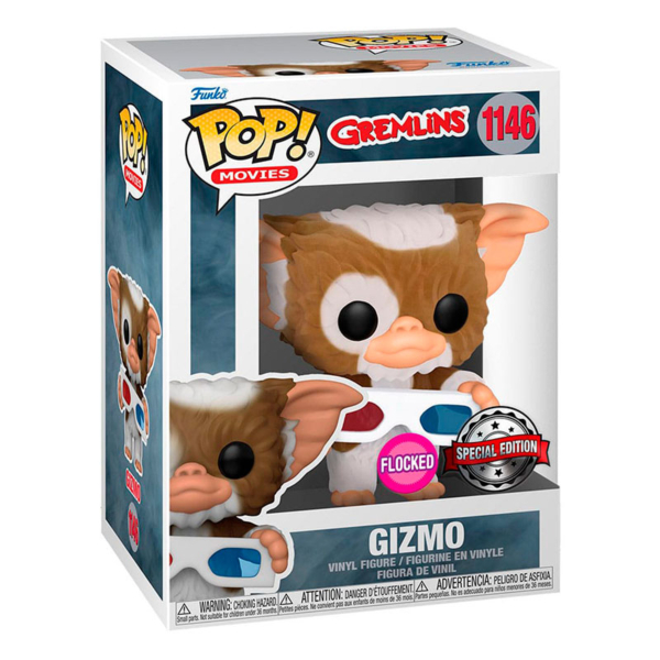 Figura Funko Pop Gremlins con Gafas 3D Flocked