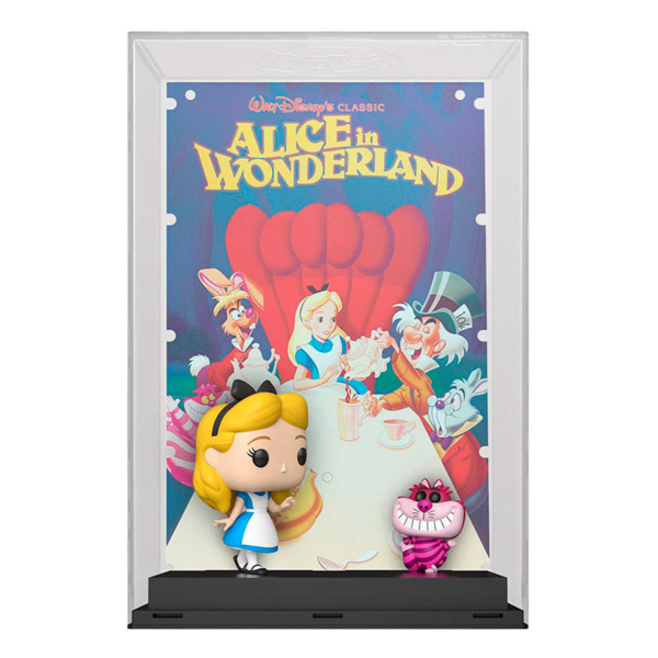 Figura Funko Pop Disney Poster & Figura Alicia en el Pais de las Maravillas 100 Aniversario