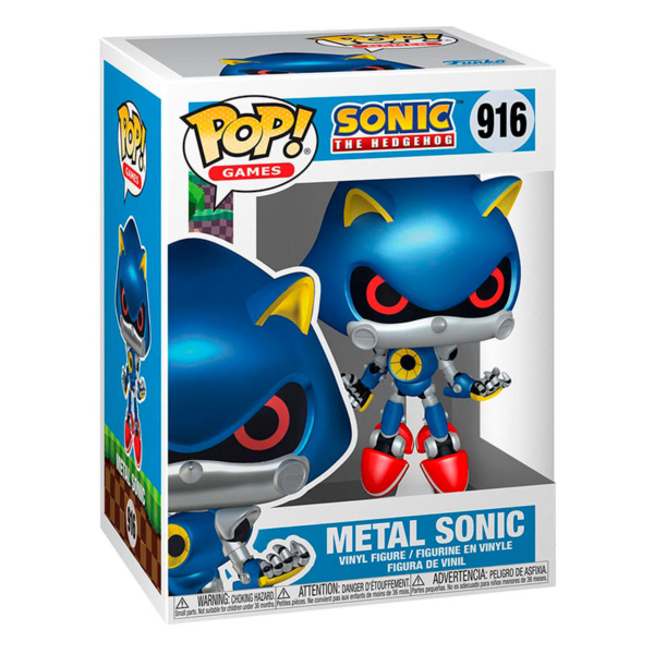 Figura Funko Pop Sonic The Hedgehog Figura Metal Sonic