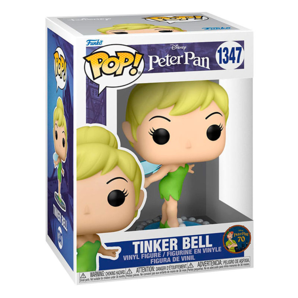 Figura Funko Pop Disney Peter Pan Campanilla 70 Aniversario