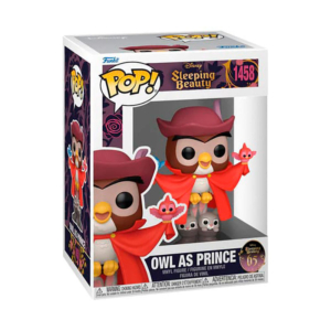 Figura Funko Pop La Bella Durmiente 65 Aniversario POP Buho Vestido de Príncipe