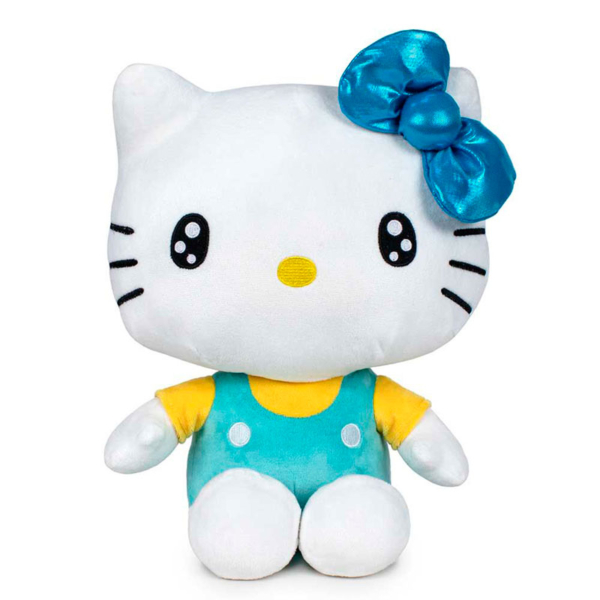 Peluche Hello Kitty Azul 50 aniversario 22 cm