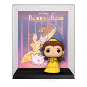 Figura Funko Pop Disney Poster VHS La bella y la bestia y  Bella 9 cm