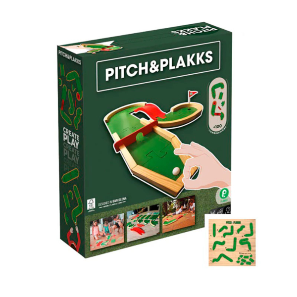 Juego de Mesa Minigolf Pitch&Plakks