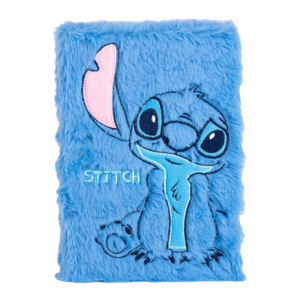 Cuaderno Stitch Premium Con Pelo