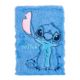 Cuaderno Stitch Premium Con Pelo